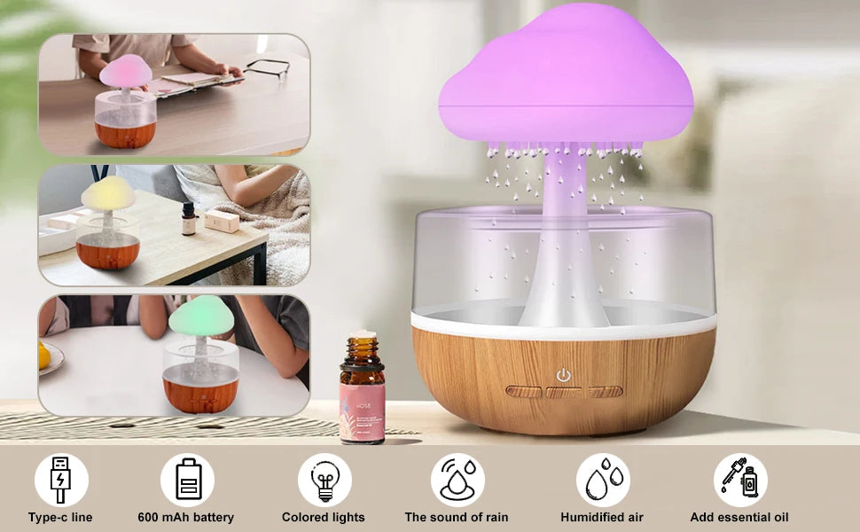 Rain Cloud Design Aroma Diffuser